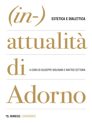 cover image of (In-)attualità di Adorno
